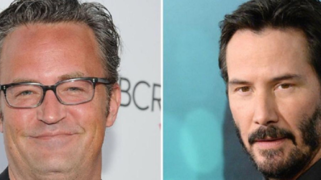 Matthew Perry va supprimer les moqueries sur Keanu Reeves de son autobiographie (Screenshoot Twitter @nypost)
