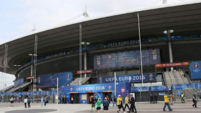 Stade de France, h&ocirc;te de la finale de la Coupe de France. Screenshot Twitter @ AlertesInfos
