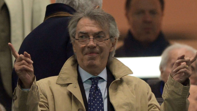 L'ex presidente dell'Inter Massimo Moratti