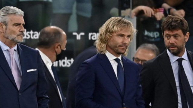Nella foto l'ex dirigenza della Juve.