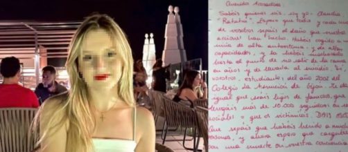 La joven comparti&oacute; una carta donde denunciaba a sus acosadores (Collage Telecinco)