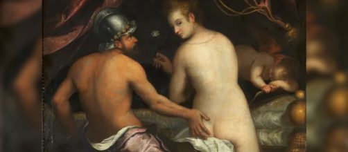 Lavinia Fontana&rsquo;s "Mars and Venus" (Image source: National Gallery of Ireland)