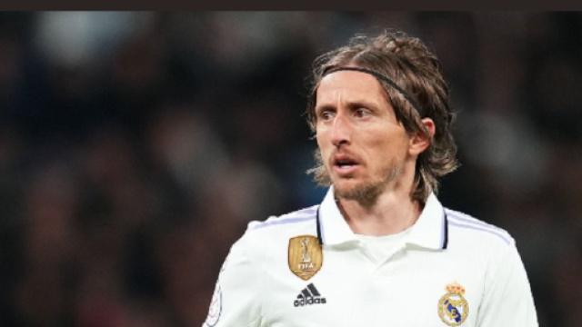 Luka Modric, indisponible pour la finale de la Coupe du roi et pour la demi-finale Aller contre Manchester City. Twitter @ActuFoot_