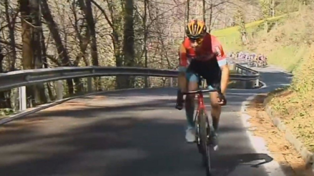 Mikel Landa in fuga alla Volta Paesi Baschi