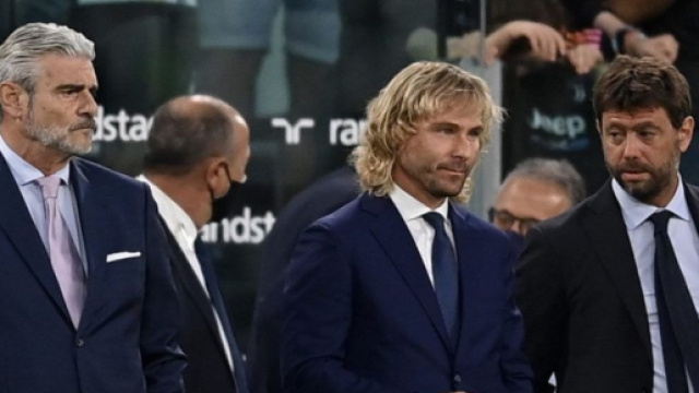Nella foto l'ex dirigenza della Juve.