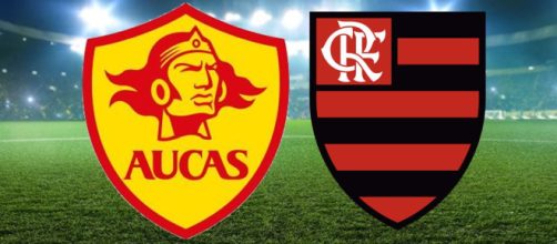 Onde assistir Aucas x Flamengo ao vivo (arte: Eduardo Gouvea)