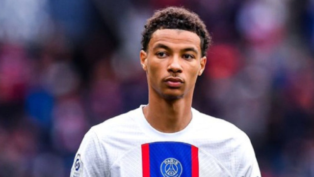 Hugo Ekitike sous les couleurs du PSG (capture Twitter @Actu Foot)