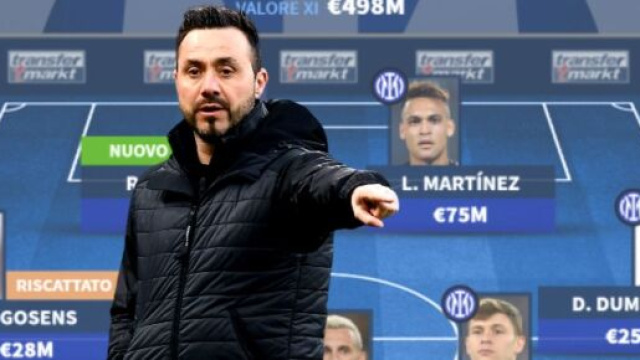 Inter, per De Zerbi servirebbe pagare la clausola da 13 milioni di euro.