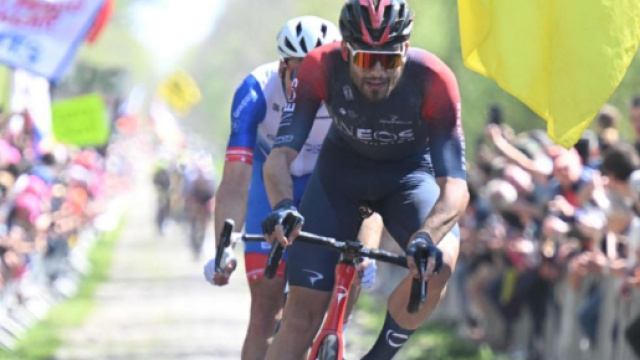 Ciclismo, Filippo Ganna &egrave; tra i favoriti della Parigi - Roubaix.