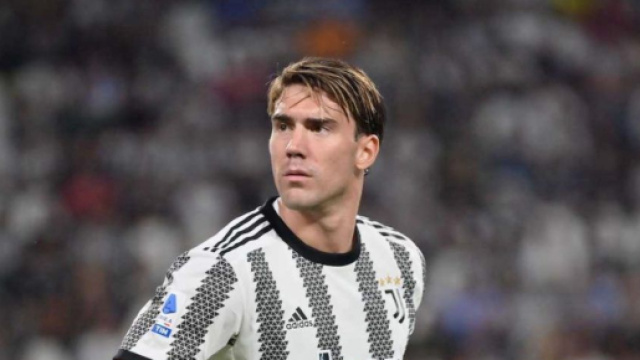 Dusan Vlahovic, giocatore della Juve.