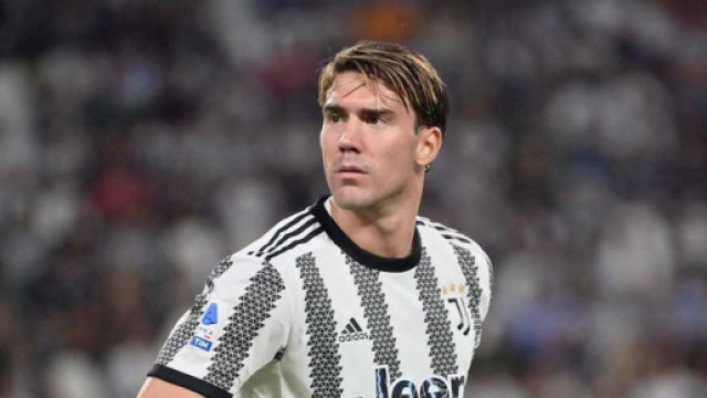 Dusan Vlahovic, giocatore della Juve.