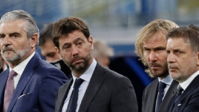 Nella foto l'ex dirigenza della Juve.