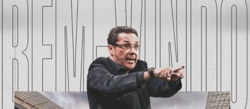 Luxemburgo foi anunciado pelo Tim&atilde;o (Divulga&ccedil;&atilde;o/@corinthians/Twitter)