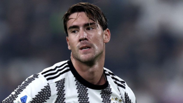 Dusan Vlahovic, giocatore della Juve.