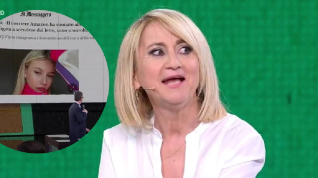 Littizzetto ironizza su Micol Incorvaia svegliata dal corriere: 'Stremata dai selfie'.