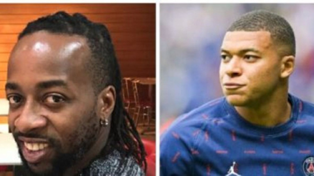 Sidney Govou et Kylian Mbapp&eacute; (capture Twitter @Actu Foot @YouTube)