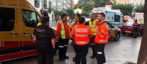 Los servicios de emergencia encontraron a la menor tumbada cerca de la piscina (SAMUR_PC)