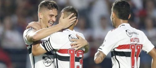 S&atilde;o Paulo venceu por 2 a 0 (Reprodu&ccedil;&atilde;o/Twitter/@SaoPauloFC)