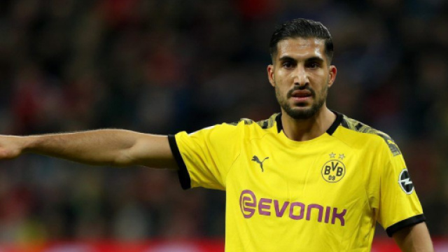 In foto Emre Can, centrocampista del Dortmund.