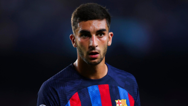 In foto Ferran Torres, giocatore del Barcellona.