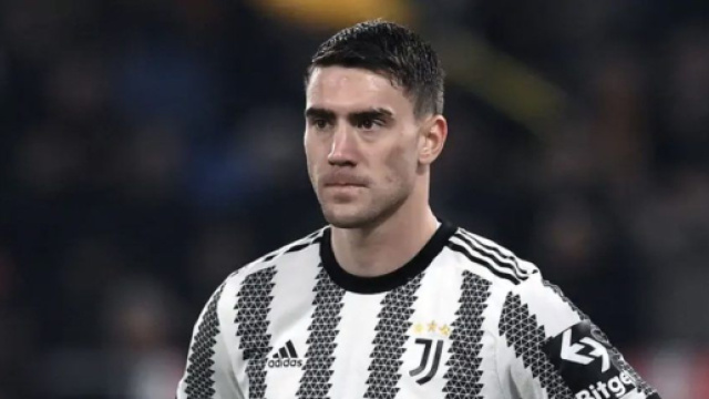 Dusan Vlahovic, giocatore della Juve.