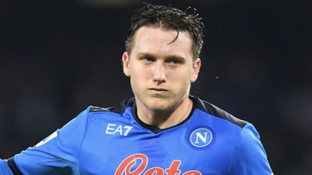 Piotr Zielinski, centrocampista del Napoli.