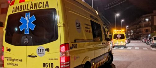 La comitiva judicial encontr&oacute; el cuerpo sin vida de la mujer en el piso de alquiler (Twitter, semgencat)