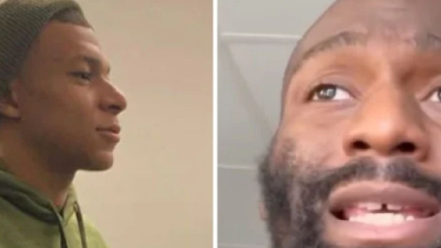 Kylian Mbapp&eacute; et C&eacute;dric Doumb&eacute; (capture Facebook @ParlonsBasket)