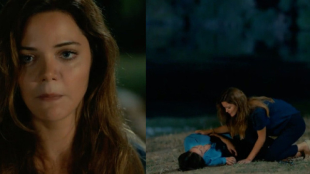 Terra amara, anticipazioni turche: Z&uuml;leyha spara a &Uuml;mit e pone fine alla sua vita.