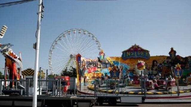 Un petit gar&ccedil;on de 4 ans bless&eacute; lors de la Foire du Tr&ocirc;ne (screenshots Twitter @BFMTV)