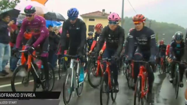 Giro d'Italia, accorciata la tredicesima tappa.