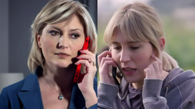 Un posto al sole Lara Martinelli (Chiara Conti) e Ida Kolavenko (Marta Anna Borucinska)