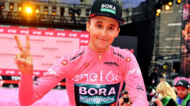 Il vincitore dell'ultimo Giro d'Italia Jai Hindley.