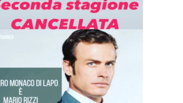 Il Patriarca 2, l'attore di Mario: 'Seconda stagione cancellata'.