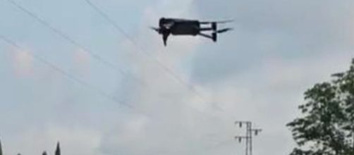 El dron ha sobrevolado la zona de La Rinconada (Twitter, kastillo62)