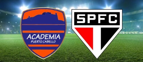 Onde assistir Puerto Cabello x S&atilde;o Paulo ao vivo (Arte/Eduardo Gouvea)