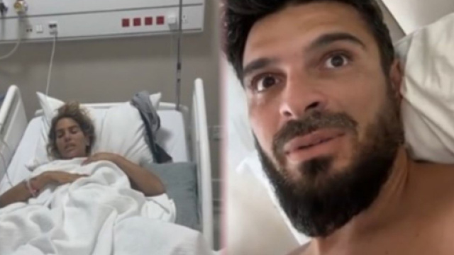 Manon et Julien Tanti accros &agrave; la chirurgie esth&eacute;tique ? Ils subissent une liposuccion ensemble. (Screenshots Snapchat)