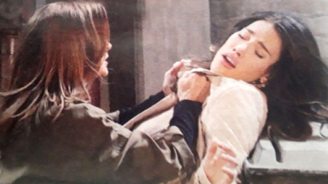 Beautiful, anticipazioni: Sheila aggredisce Steffy.