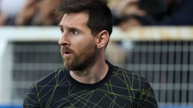 Leo Messi sur le d&eacute;part du PSG. (screenshot Twitter - @VibesFoot)