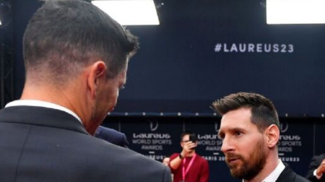 Le Bar&ccedil;a est pr&ecirc;t &agrave; c&eacute;der Robert Lewandowski pour ramener Lionel Messi (Screenshoot Twitter @Azulgranes99)