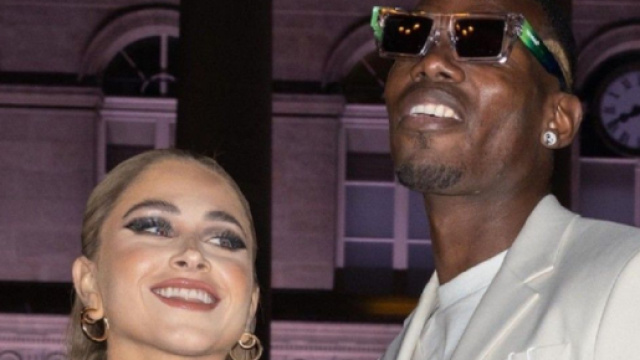 Maria Zulay et Paul Pogba (Screenshoot Twitter @InsidePublic)