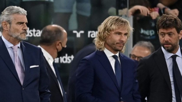 Nella foto l'ex dirigenza della Juve.