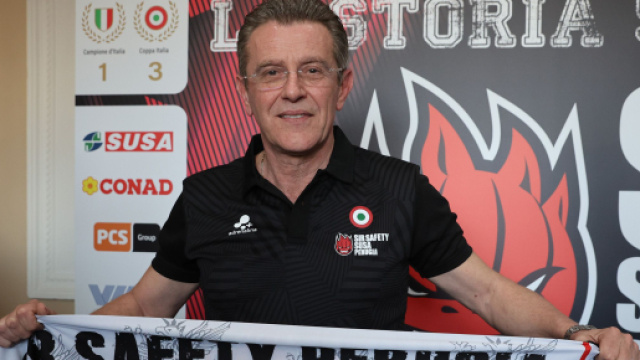 Sir Safety Susa Perugia, Lorenzetti: 'Felice di essere qui'.