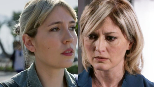 Un posto al sole Ida Kolavenko (Marta Anna Borucinska) e Lara Martinelli (Chiara Conti)
