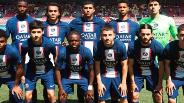 Le PSG U19 a battu l'OM ce dimanche sur le score de 2 buts &agrave; 1. (screenshot Twitter - @PSG_inside)