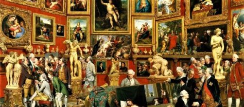 John Zoffany&rsquo;s &ldquo;Tribuna of the Uffizi&rdquo; in the Royal Collection (Image source: Wikimedia Commons)