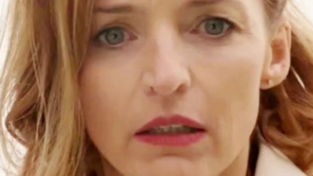 Tempesta d'amore, Lia in una scena della soap su Rete 4.