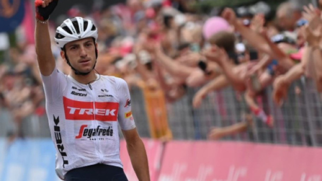Ciclismo, Giulio Ciccone, uno dei leader della Trek-Segafredo.