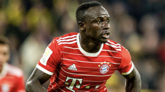 Man&egrave;, giocatore del Bayern Monaco.