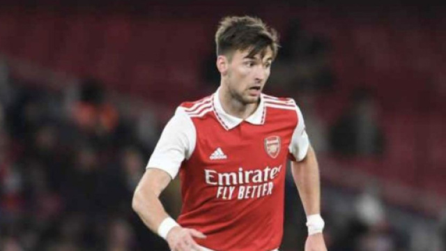 Kieran Tierney, giocatore dell'Arsenal.